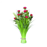 Grass Floral Bundle Rose HomeDecor Foxyavenue UK